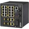 Cisco Switch di rete gestito Fast Ethernet (10/100) Cisco IE-2000-16TC-G-E Nero