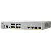 Cisco Catalyst 3560CX-8PT-S - Switch - gestito - 10 x 10/100/1000 (PoE+) - Desktop, barra montacarichi Rack, barra montacarichi DIN-Schiene, installabile a parete - PoE+ (146 W)