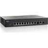 Cisco SG350-10MP-K9-EU Cisco SG350-10MP PoE/GE/GE/MAN/08 | 8x UPoE, PoE-Budget 128W