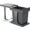 Hailo Cestino Hailo 3635001 AS Swing Solo manuale 20 litri