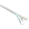 ACT Cavo di installazione solido ACT Cat 6 F/UTP, PVC, CPR euroclasse ECA, 24AWG, grigio 305 metri C6 F/UTP SOLID PVC ECA GY 305M (FS6003)