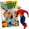 McFarlane Toys DC Direct Page Punchers The Flash Jay Garrick (The Flash #123) Action figure da 7 pollici con fumetto Red Platinum Edition McFarlane Toys