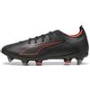 PUMA Scarpe da calcio ULTRA 6 MATCH MxSG unisex, Scarpe, Nero, 44