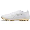 PUMA Scarpe da calcio ULTRA 6 ULTIMATE MG unisex, Scarpe, Bianco, 46