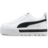 PUMA Sneaker Mayze da donna, Scarpe, Bianco, 35.5
