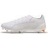 PUMA Scarpe da calcio ULTRA 6 ULTIMATE FG unisex, Scarpe, Bianco, 46