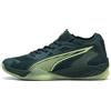 PUMA Scarpe da pallamano Eliminate NITRO™ SQD 4 unisex, Scarpe, Verde, 42.5