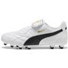 PUMA Scarpe da calcio KING TOP FG/AG unisex, Scarpe, Bianco, 48
