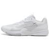 PUMA Scarpe da pallamano Accelerate Pro 4 unisex, Scarpe, Bianco, 35.5