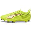 PUMA Scarpe da calcio ULTRA 6 PLAY FG/AG per ragazzi, Scarpe, Giallo, 32