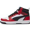 PUMA Sneakers Rebound V6 Mid da ragazzi, Scarpe, Bianco, 37.5