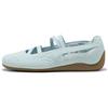 PUMA Ballerine in suede Speedcat Ballet da donna, Scarpe, Blu, 38