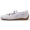PUMA Ballerine in suede Speedcat Ballet da donna, Scarpe, Viola, 35.5