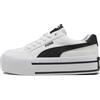 PUMA Sneakers Court Classic Vulc Platform da donna, Scarpe, Bianco, 40.5