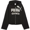 PUMA Felpa con cappuccio KING Sportstyle da uomo, Accessori, Nero, L