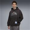 PUMA Felpa con cappuccio PUMA x FAST & FURIOUS da uomo, Abbigliamento, Nero, S