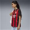 PUMA Maglia gara Home AC Milan 25/26 per ragazzi, Abbigliamento, Rosso, 5-6Y