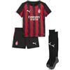 PUMA Mini kit Home AC Milan 25/26 per bambini, Abbigliamento, Rosso, 4-5Y