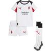 PUMA Mini kit Away AC Milan 25/26 per bambini, Abbigliamento, Bianco, 4-5Y