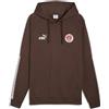 PUMA Felpa con cappuccio FC St. Pauli KING da uomo, Accessori, Marrone, S