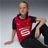 PUMA Maglia gara Home Stade Rennais FC 25/26 per ragazzi, Abbigliamento, Rosso, 15-16Y