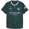 PUMA Maglia gara Fourth Manchester City Authentic 25/26 da uomo, Accessori, Verde, 3XL