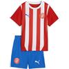 PUMA Minikit Home Girona FC 25/26 per bambini, Abbigliamento, Bianco, 4-5Y