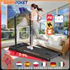 RAMYPOKET Tapis roulant elettrico 2.5HP APP 1-10 km/h Tapis roulant pieghevole inclinato per la corsa a casa 9% Tappetino da passeggio Macchina per esercizi