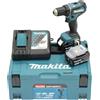 Makita DDF485RFJ Trapano Avvitatore a Batteria LI-ION 18V 2x3.0AH 50NM