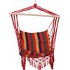 Outsunny Amaca Sedia Sospesa in Poliestere, Colorata, 100x60x100cm|Aosom