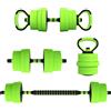 SPORTNOW Set di Manubri Regolabili 4 in 1 da 30 kg, utilizzabili come Kettlebell, Bilanciere, Manubri e Supporto per Flessioni | Aosom Italy