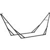Outsunny Supporto per Amaca 290 cm, Telaio in Acciaio Pieghevole, Portatile e Regolabile con Borsa da Trasporto, Nero | Aosom Italy