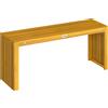 Outsunny Panca da Giardino in Legno 2 Posti 110 cm con Seduta a Doghe Portata 240 kg per Patio Veranda Parco Naturale | Aosom Italy