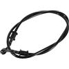 Flaconi 3FT/4FT Cavo Frizione Moto,Tubo freno frizione per motocicletta,Tubo olio freno,Tubo del freno,Tubo del freno,Adatto per la maggior parte di motocicli e ciclomotori(900mm)