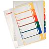 ESSELTE Rubrica PPL extra numerica 1-6 con indice stampabile a PC - f.to A4 MAXI - 100212