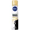 NIVEA Black & White Silky Smooth Anti-traspirante Spray (250 ml), deodorante spray anti-sudore da donna 72 ore, non macchia sui vestiti bianchi e neri, ideale dopo la rasatura (confezione da 6)
