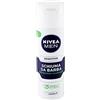 Nivea Men Sensitive Schiuma da Barba - Confezione da 6 (6 x 200 ml) per Una Rasatura Liscia e Delicata - Per Uomo