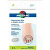 Master Aid - Separatore Dita Doppio Anello Large - Soluzione Efficace per Il Movimento Prolungato