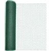 Windhager, Rete Esagonale, Rivestita in plastica, Recinzione, delimitazione, Protezione dalle Arvicole, per aiuola rialzata, Copertura grondaia
