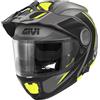 Givi CASCO MOD X27R TOURER GRAPHIC TITANIO GIALLO OPACO GIVI HX27RTRTY : Taglia Int - S