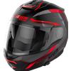 Nolan CASCO MODULARE N100-6 SURVEYOR N-COM 021 FLAT BLACK - RED - WHITE - ANTHRACITE NOLAN : Taglia Int - XL
