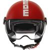 Momo Design CASCO JET FGTR CLASSIC MOMO E2206 CANDY MATT RED/WHITE MOMO DESIGN : Taglia Int - S