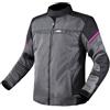 LS2 GIACCA RIVA LADY JACKET BLACK DARK GREY PINK LS2 : Taglia Int - M