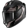 Shark CASCO SKWAL I3 RHAD BLACK CHROM ANTHRACITE SHARK : Taglia Int - S