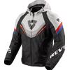 Revit GIACCA QUANTUM 3 H2O BLACK-LIGHT GREY REV'IT : Taglia Int - L