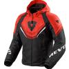 Revit GIACCA QUANTUM 3 H2O BLACK-RED REV'IT : Taglia Int - L