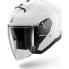 Shark CASCO JET SKWAL JET BLANK PEARLY WHITE SHARK HELMETS : Taglia Int - L