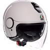 AGV CASCO JET ETERES AGV E2206 MONO MATERIA WHITE AGV : Taglia Int - XS