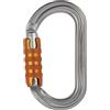Petzl Ok Triact-Lock moschettone triplo movimento arrampicata