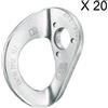 Petzl Coeur HCR placchetta Ø12 mm 20-Pack
